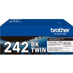 ORIGINAL Brother Multipack nero TN-242BK TWIN ~2500 Seiten
