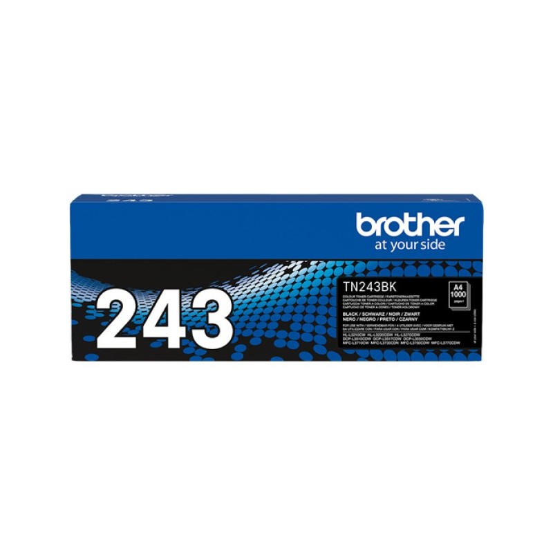 ORIGINAL Brother toner nero TN-243BK 243 ~1000 Seiten