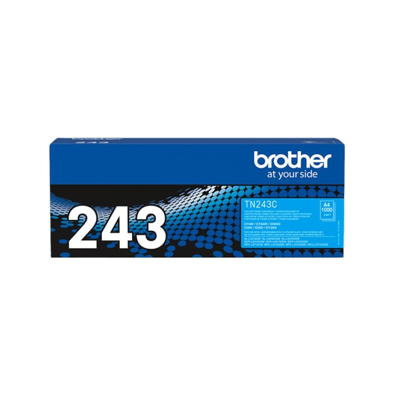 ORIGINAL Brother toner ciano TN-243C 243 ~1000 Seiten