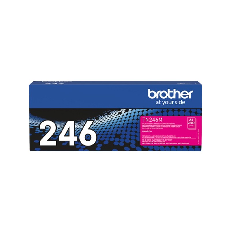 ORIGINAL Brother toner magenta TN-246M 246 ~2200 Seiten