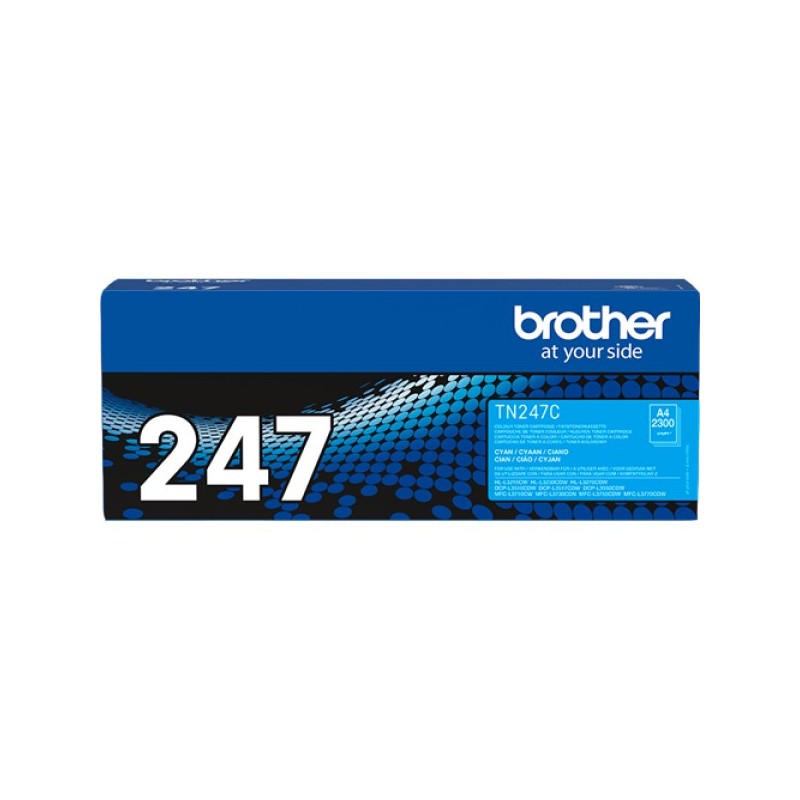 ORIGINAL Brother toner ciano TN-247C 247 ~2300 Seiten