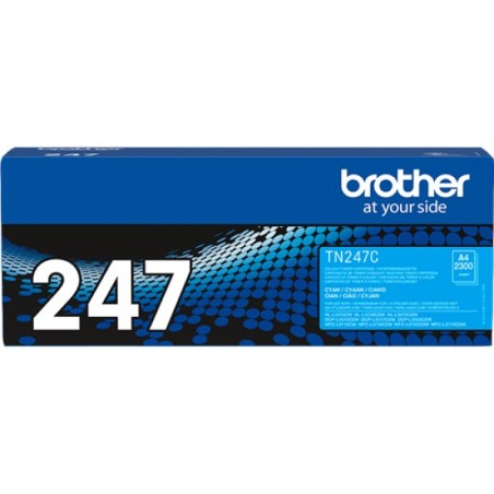ORIGINAL Brother toner ciano TN-247C 247 ~2300 Seiten