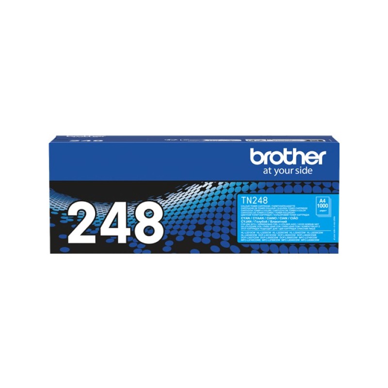 ORIGINAL Brother toner ciano TN-248C 248 ~1000 Seiten
