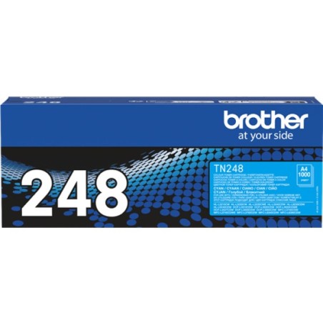 ORIGINAL Brother toner ciano TN-248C 248 ~1000 Seiten