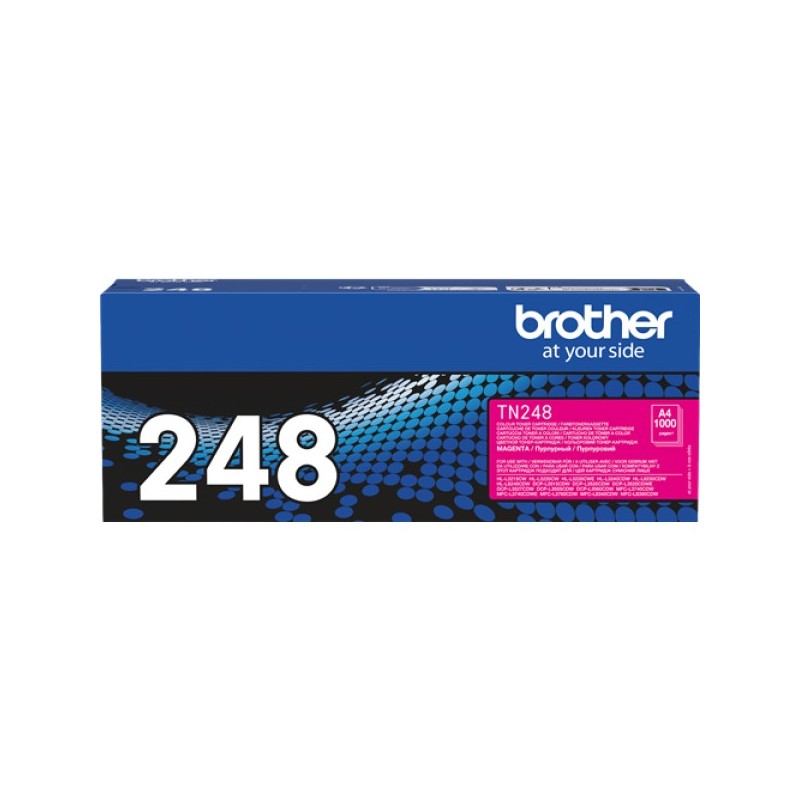 ORIGINAL Brother toner magenta TN-248M 248 ~1000 Seiten