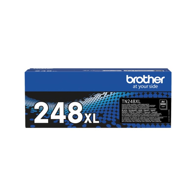 ORIGINAL Brother toner nero TN-248XLBK 248XL ~3000 Seiten
