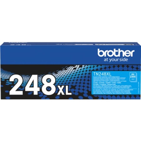 ORIGINAL Brother toner ciano TN-248XLC 248XL ~2300 Seiten