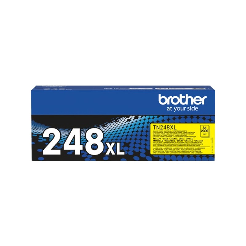 ORIGINAL Brother toner giallo TN-248XLY 248XL ~2300 Seiten