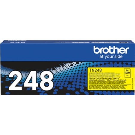ORIGINAL Brother toner giallo TN-248Y 248 ~1000 Seiten