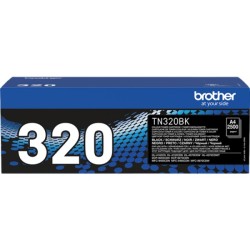 ORIGINAL Brother toner nero TN-320BK 320 ~2500 Seiten