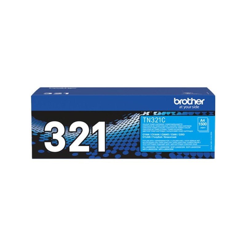 ORIGINAL Brother toner ciano TN-321C 321 ~1500 Seiten