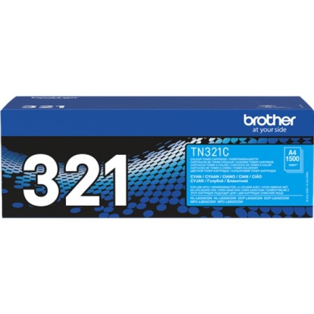 ORIGINAL Brother toner ciano TN-321C 321 ~1500 Seiten
