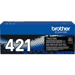 ORIGINAL Brother toner nero TN-421BK 421 ~3000 Seiten