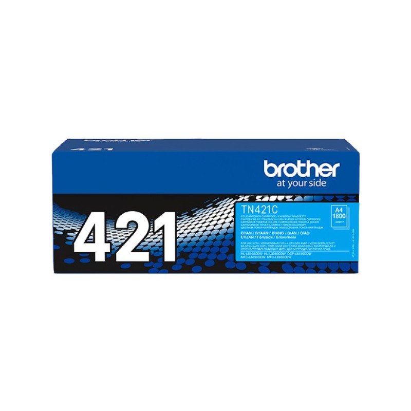 ORIGINAL Brother toner ciano TN-421C 421 ~1800 Seiten