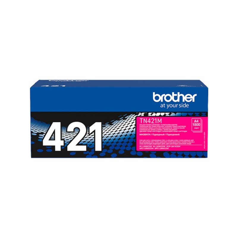 ORIGINAL Brother toner magenta TN-421M 421 ~1800 Seiten