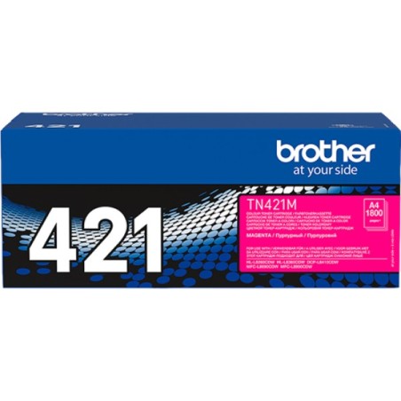 ORIGINAL Brother toner magenta TN-421M 421 ~1800 Seiten