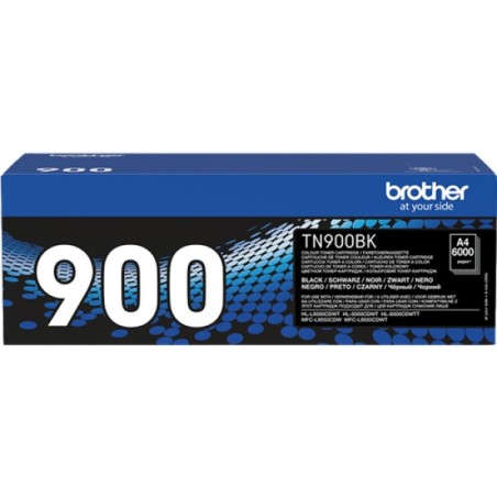 ORIGINAL Brother toner nero TN-900BK 900 ~6000 Seiten