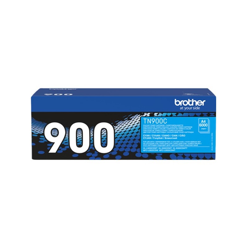 ORIGINAL Brother toner ciano TN-900C 900 ~6000 Seiten
