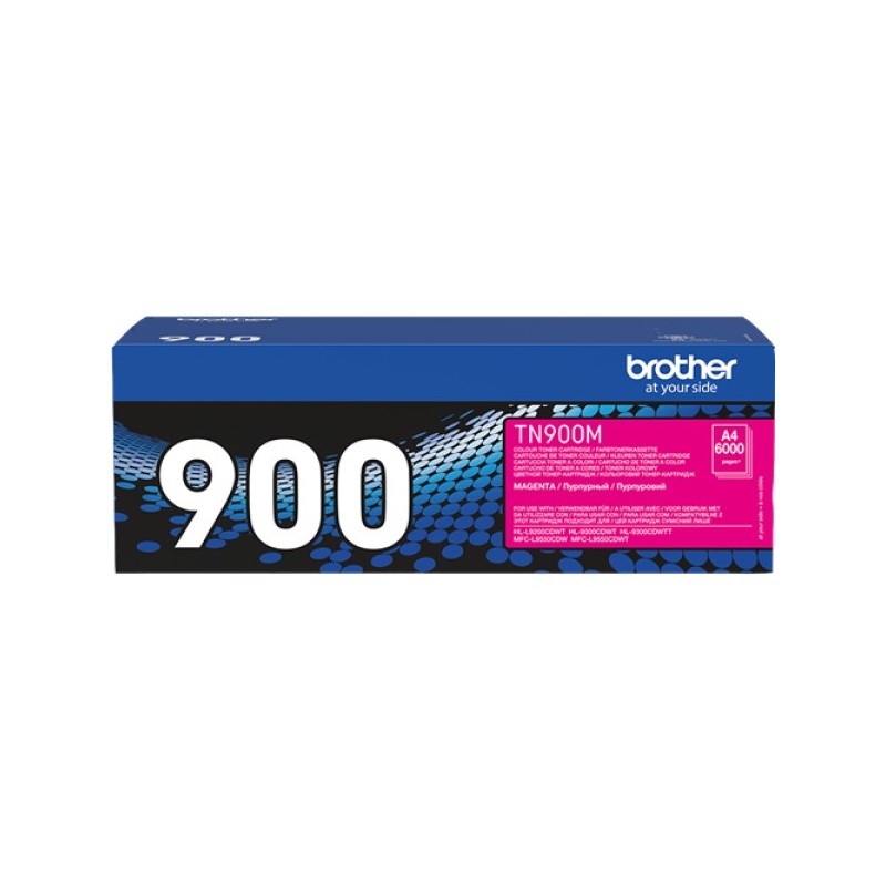 ORIGINAL Brother toner magenta TN-900M 900 ~6000 Seiten