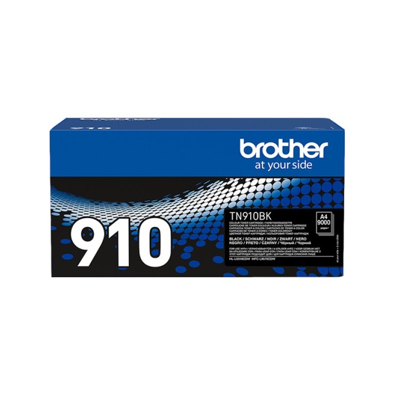 ORIGINAL Brother toner nero TN-910BK 910 ~9000 Seiten