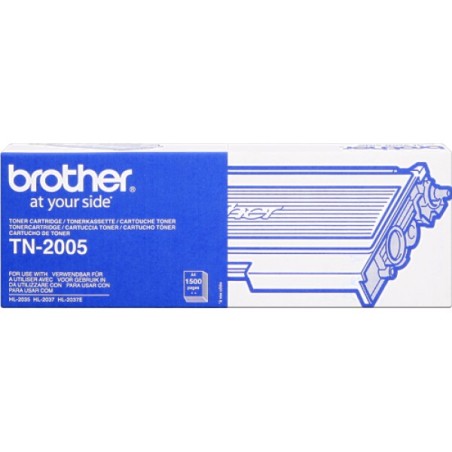 ORIGINAL Brother toner nero TN-2005 TN2005 ~1500 Seiten