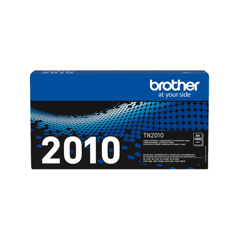 ORIGINAL Brother toner nero TN-2010 2010 ~1000 Seiten