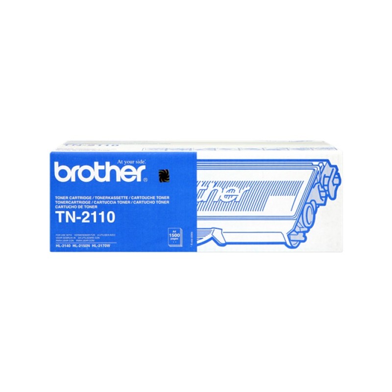 ORIGINAL Brother toner nero TN-2110 TN2110 ~1500 Seiten