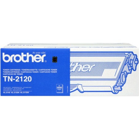 ORIGINAL Brother toner nero TN-2120 TN2120 ~2600 Seiten