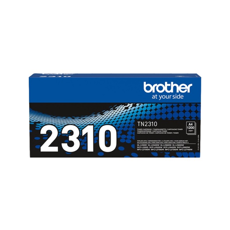 ORIGINAL Brother toner nero TN-2310 2310 ~1200 Seiten