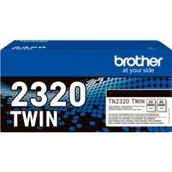ORIGINAL Brother Multipack nero TN-2320 TWIN ~2600 Seiten 2600 pagine