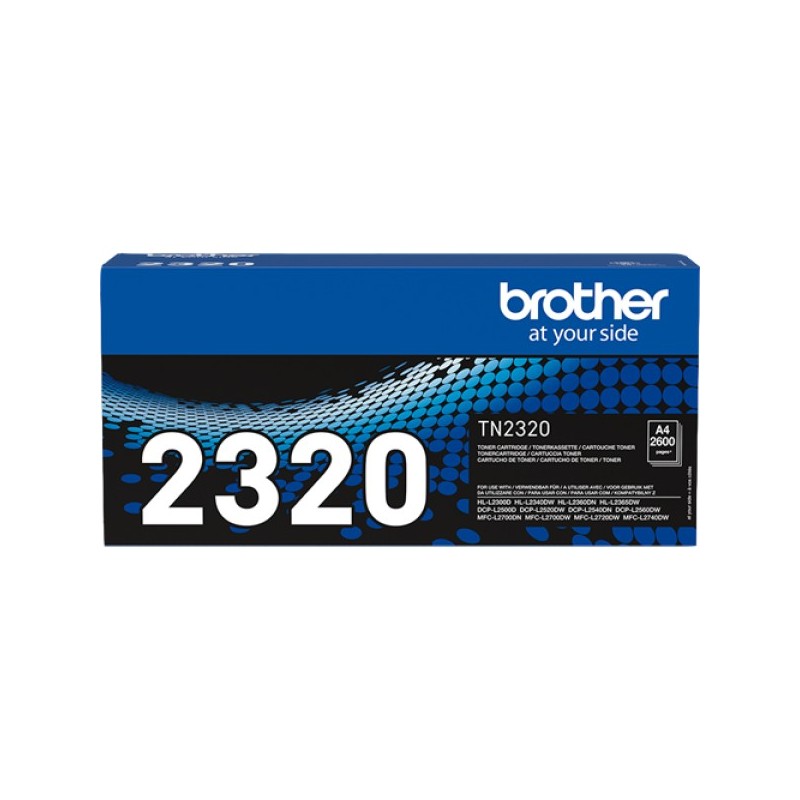 ORIGINAL Brother toner nero TN-2320 2320 ~2600 Seiten