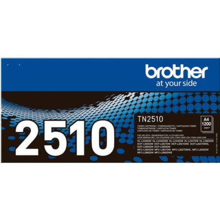 ORIGINAL Brother toner nero TN-2510 2510 ~1200 Seiten