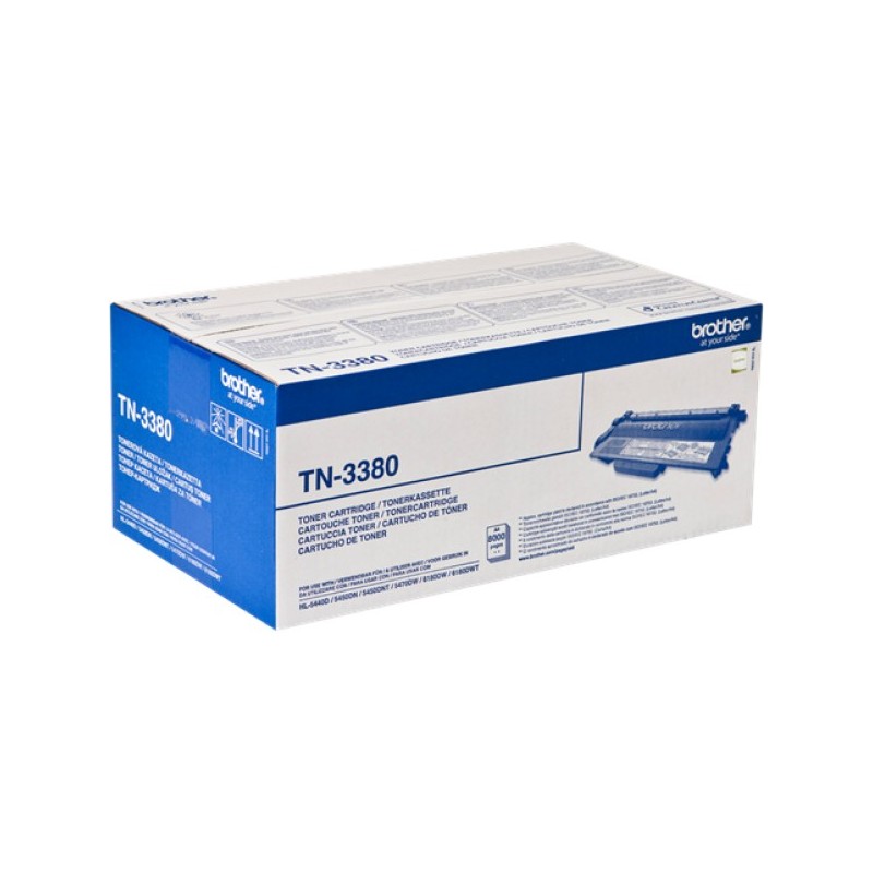 ORIGINAL Brother toner nero TN-3380 TN3380 ~8000 Seiten