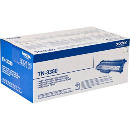 ORIGINAL Brother toner nero TN-3380 TN3380 ~8000 Seiten