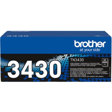 ORIGINAL Brother toner nero TN-3430 3430 ~3000 Seiten
