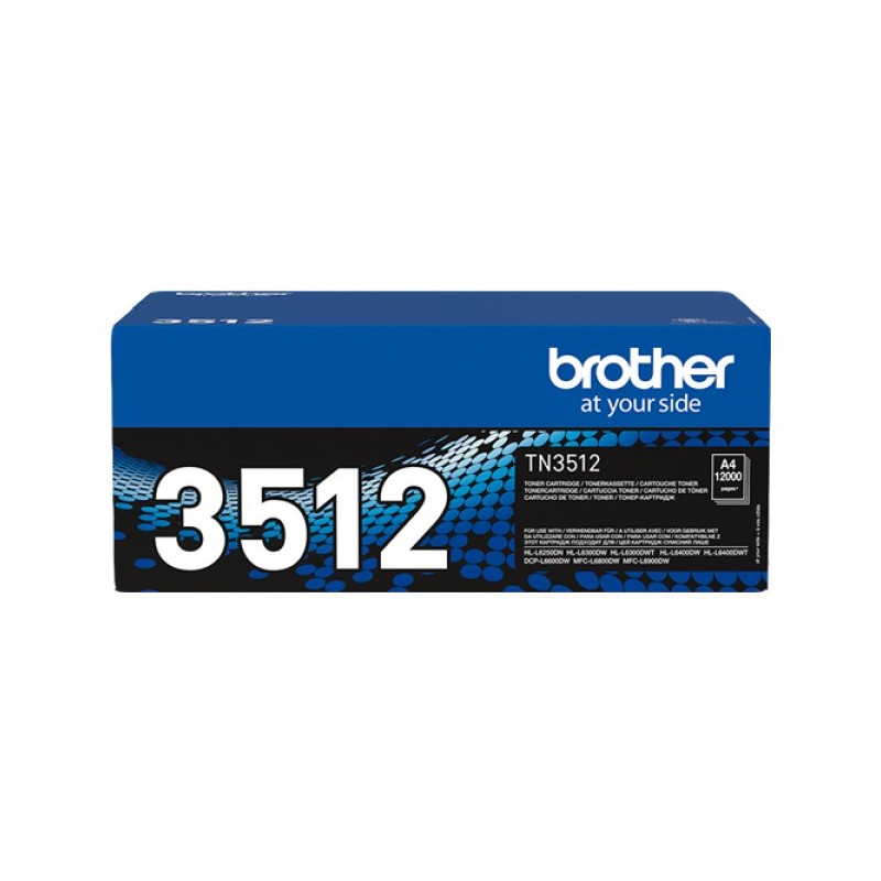 ORIGINAL Brother toner nero TN-3512 3512 ~12000 Seiten