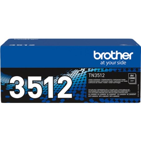ORIGINAL Brother toner nero TN-3512 3512 ~12000 Seiten