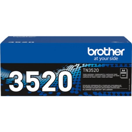 ORIGINAL Brother toner nero TN-3520 3520 ~20000 Seiten