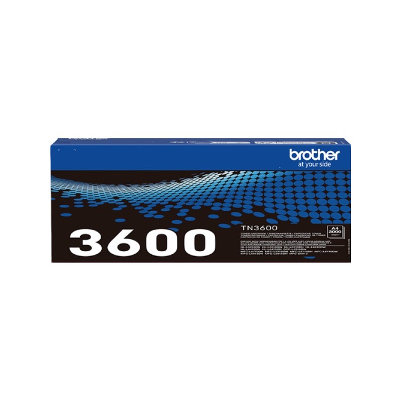 ORIGINAL Brother toner nero TN-3600 3600 ~3000 Seiten