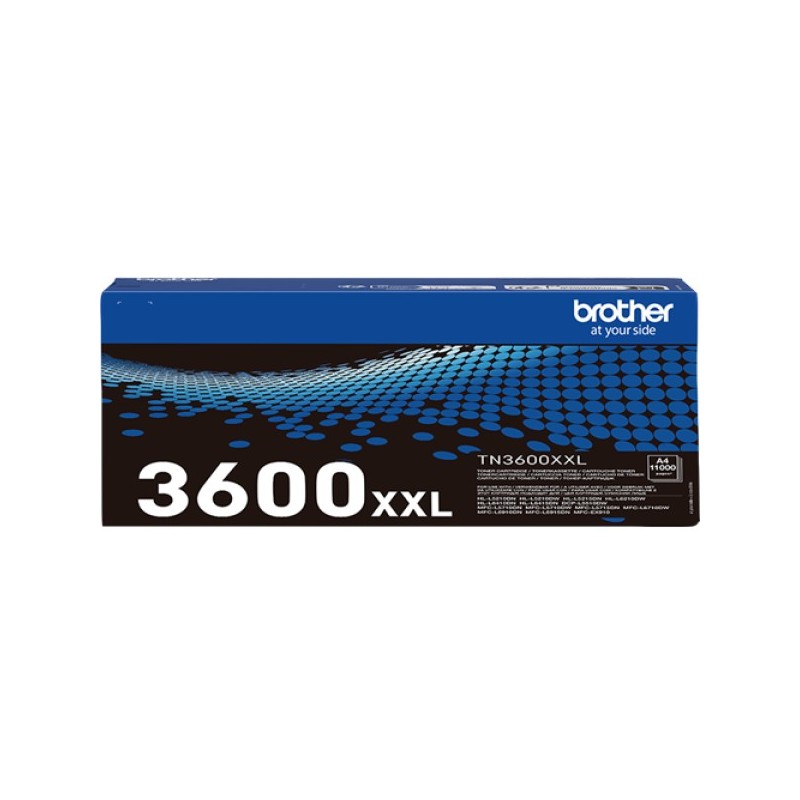 ORIGINAL Brother toner nero TN-3600XXL 3600XXL ~11000 Seiten