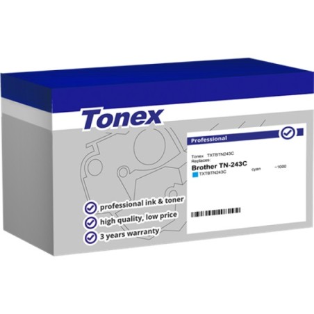 ORIGINAL Tonex toner ciano TXTBTN243C TN-243 ~1000 Seiten