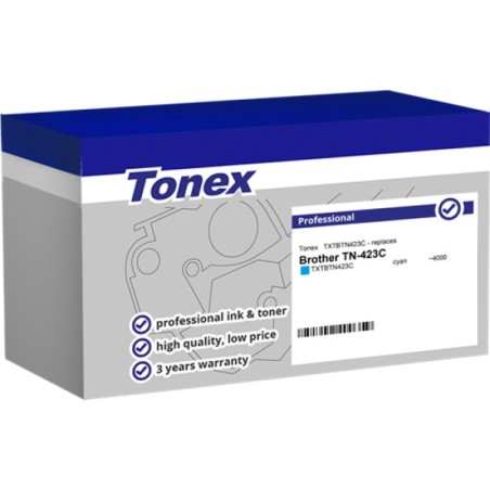 ORIGINAL Tonex toner ciano TXTBTN423C ~4000 Seiten