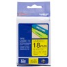 ORIGINAL Brother Nastro Nero su giallo TZe-641 TZ-641 18 mm x 8 m, laminato