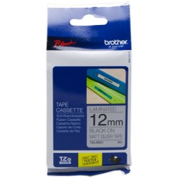 ORIGINAL Brother Nastro Nero su argento TZe-M931 TZ-M931 12 mm x 8 m, laminato