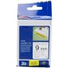 ORIGINAL Brother Nastro Nero su bianco TZe-S221 TZ-S221 9 mm x 8 m, laminato