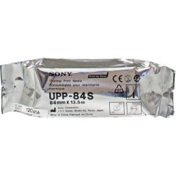 ORIGINAL Sony Carta Bianco UPP-84S Carta Termica, Rotolo, 84mm x 13,5m