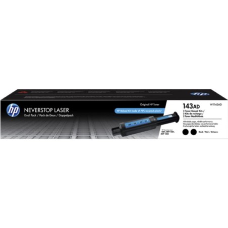 ORIGINAL HP Multipack nero W1143AD 143A
