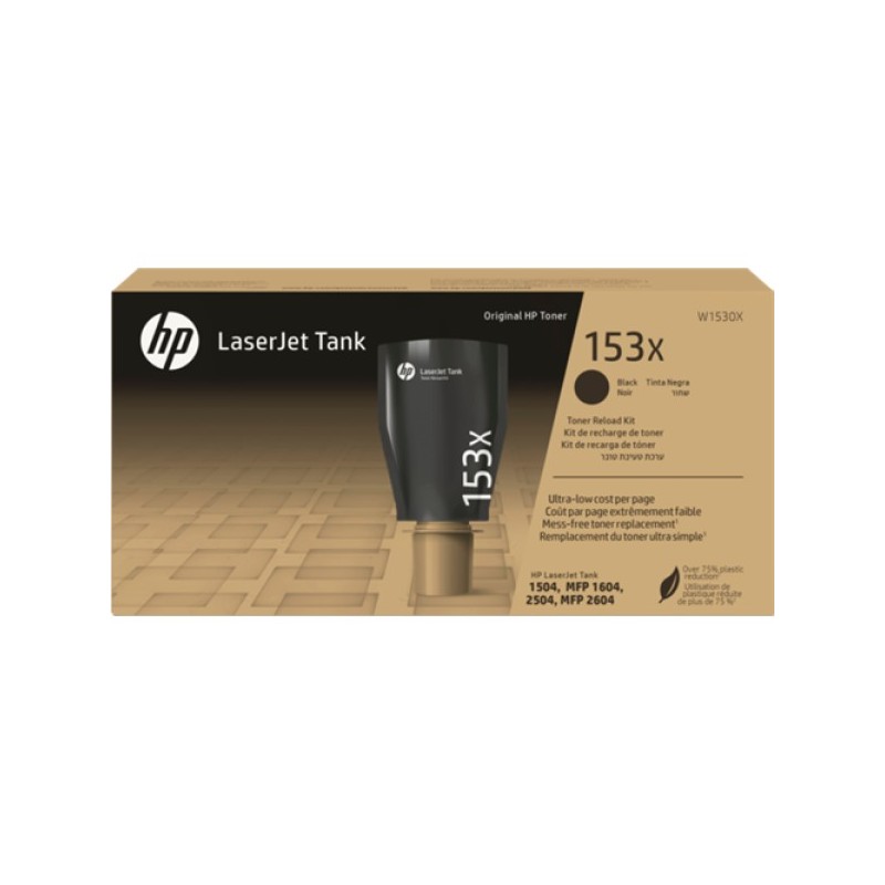 ORIGINAL HP toner nero W1530X 153X ~5000 Seiten Kit ricarica toner nero originale LaserJet Tank HP 153X