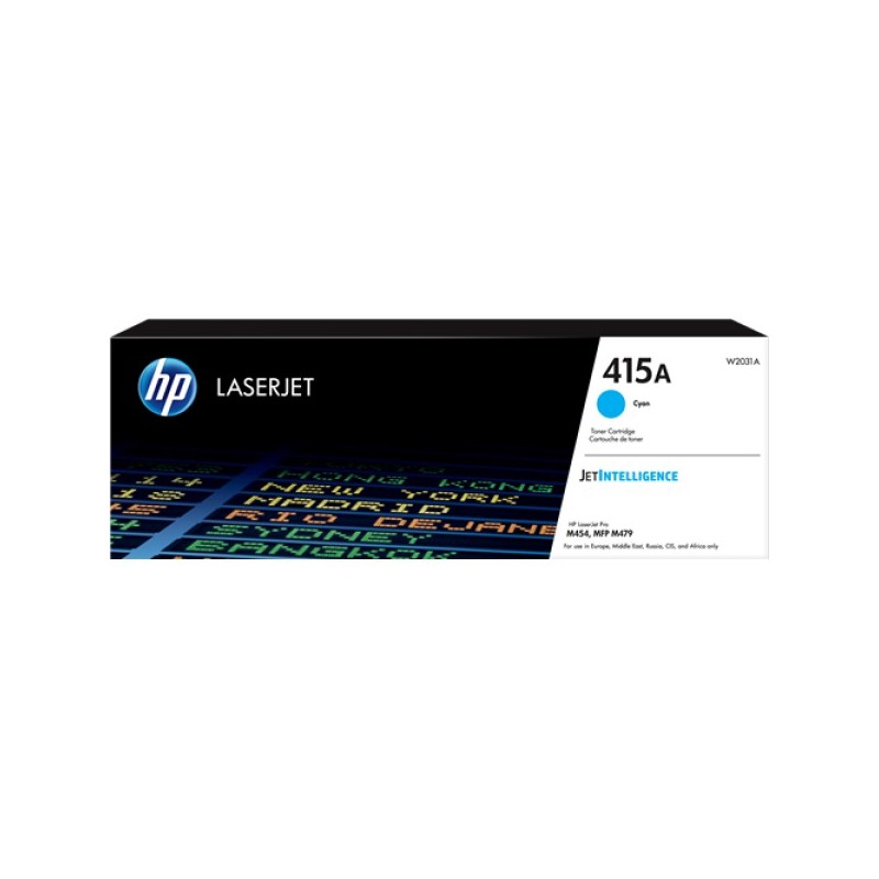 ORIGINAL HP toner ciano W2031A 415A ~2100 Seiten