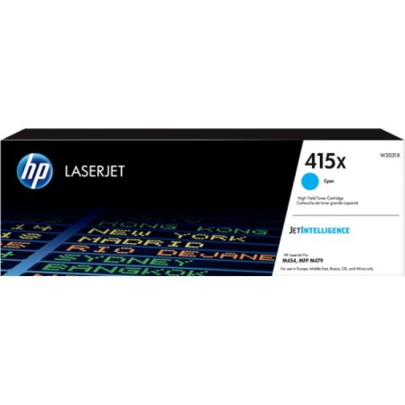 ORIGINAL HP toner ciano W2031X 415X ~6000 Seiten